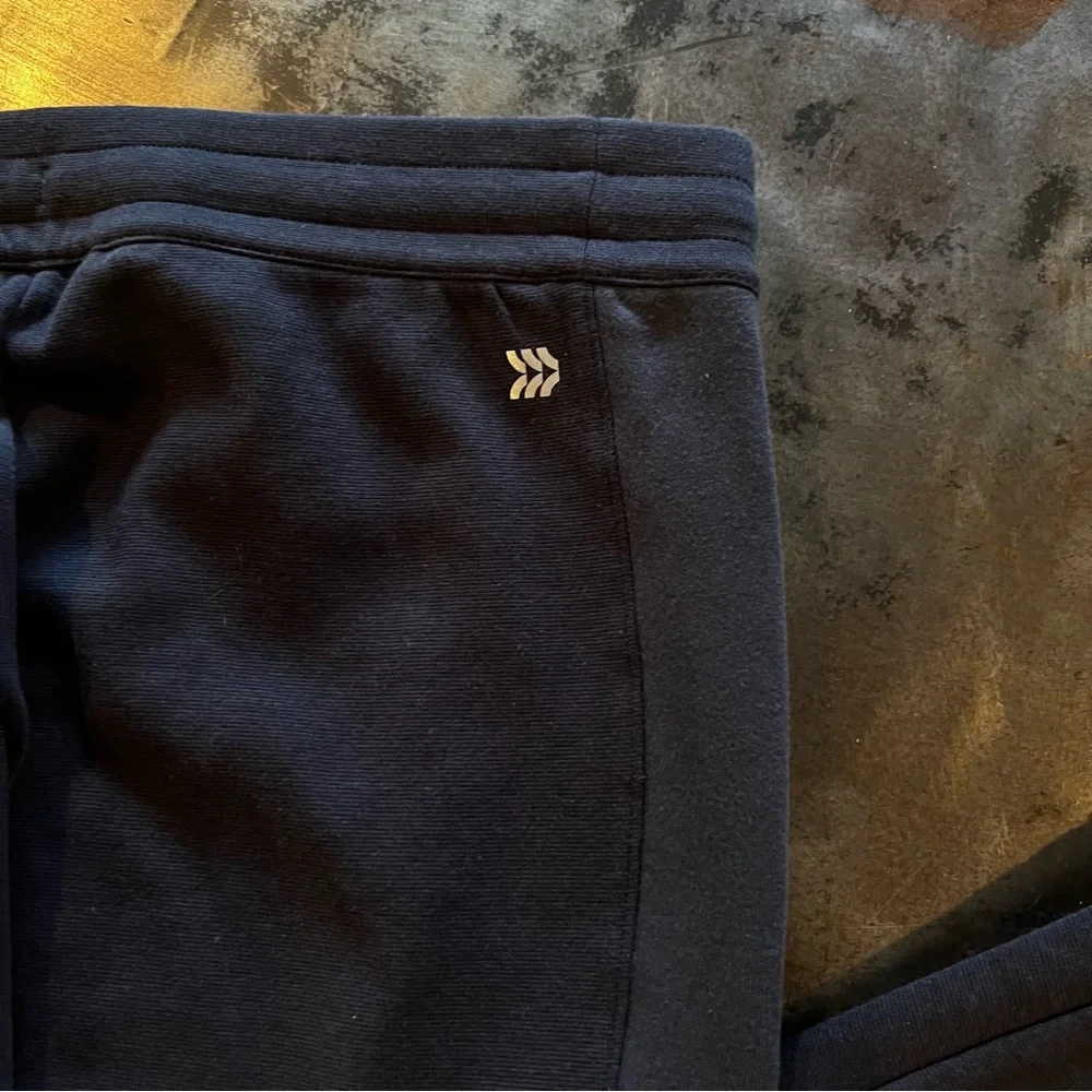All in Motion Navy Joggers fleece med long